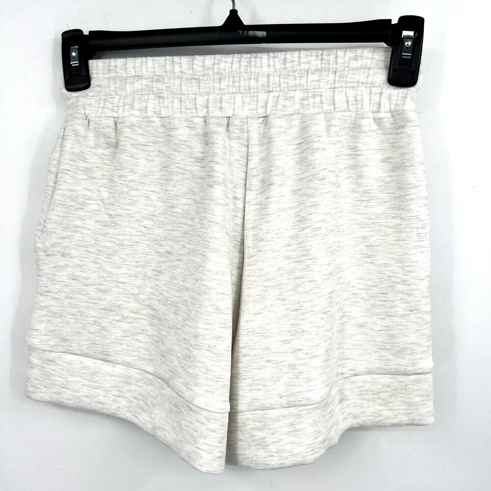 VARLEY Women's Atrium High Rise Shorts XS Ivory Marl 4.5" Inseam DoubleSoft NWT - Picture 6 of 12